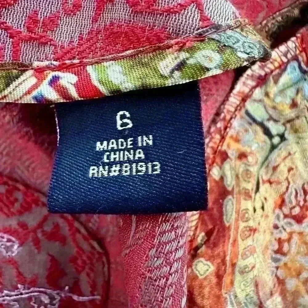 ROBERT GRAHAM BLAZER JACKET SIZE 6 NWOT - Picture 11 of 11